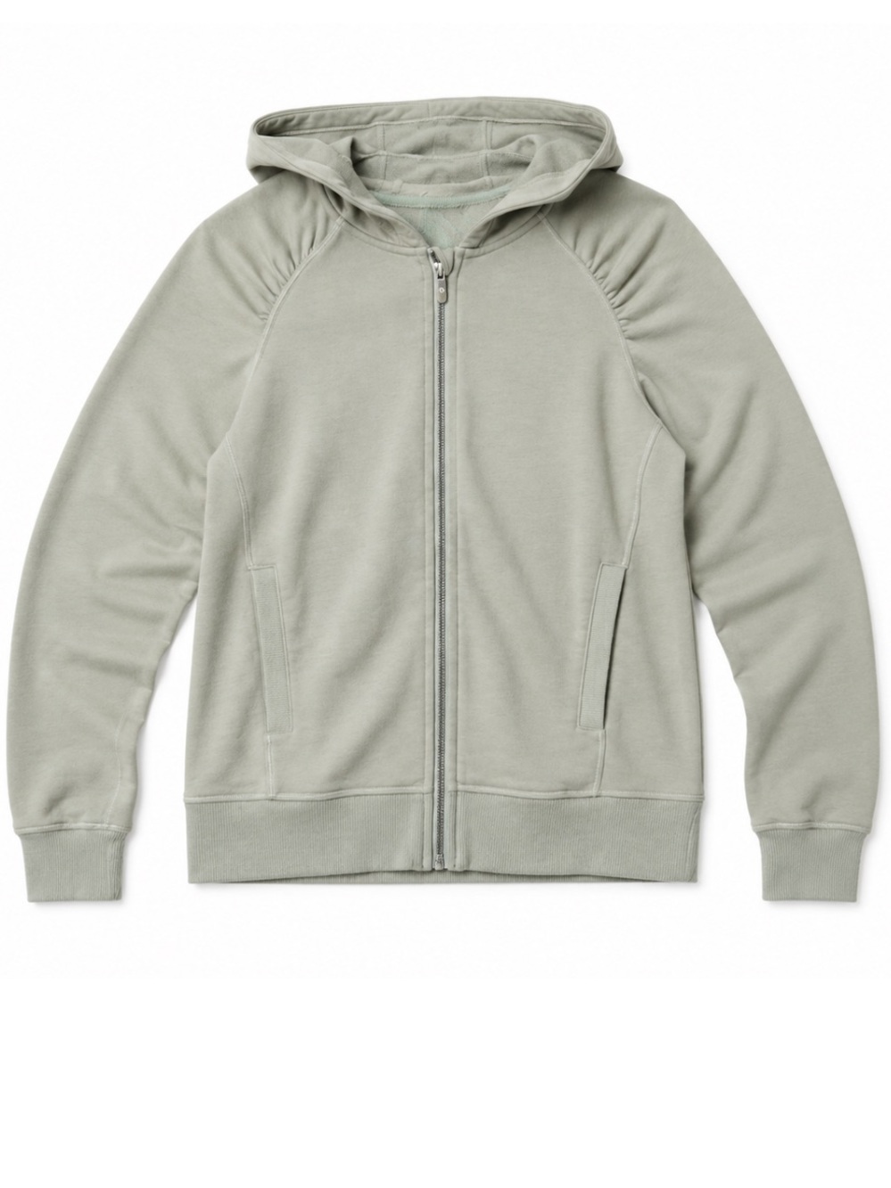 Lululemon Full Zip-Up Hoodie Sage Green size 4 *Rare